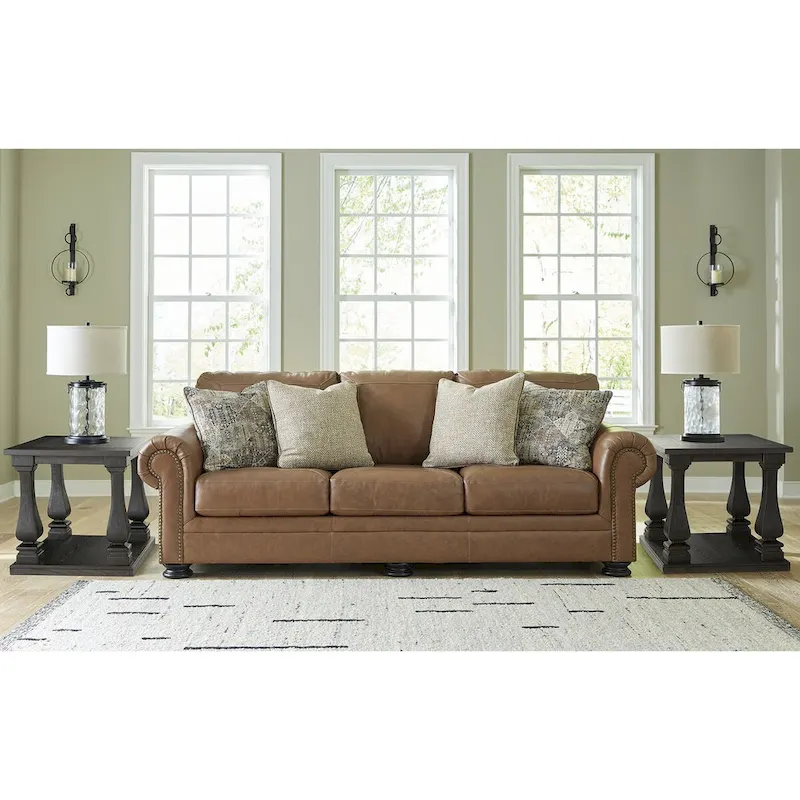 Signature Design by Ashley Carianna Caramel Sofa - 101 W x 40 D x 40 H