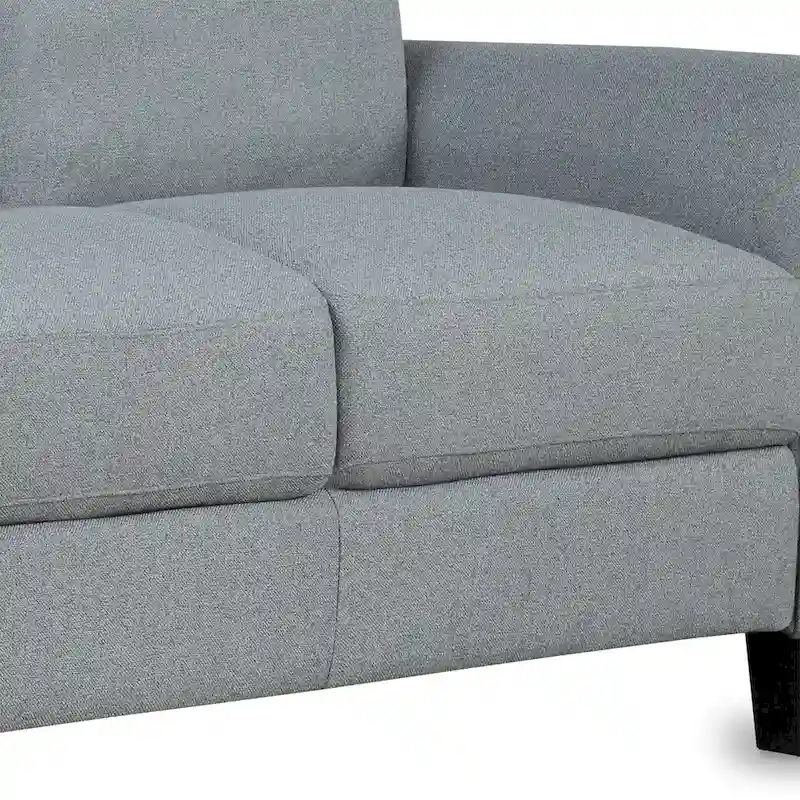 3-Seat Linen Fabric Sofa