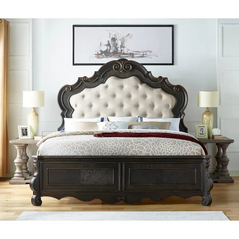 Steve Silver Raymond Rich Molasses Panel Bed