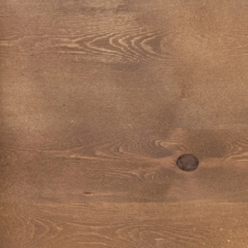 8' x 40 Rustic Folding Farm Table Set with 8 Cross Back Chairs and Cushions