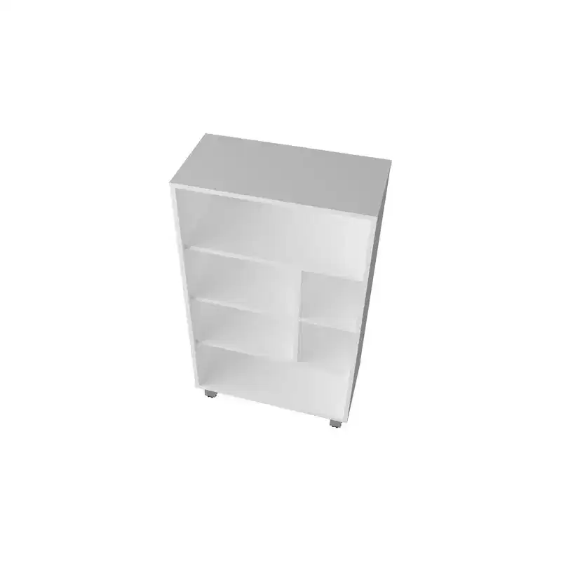 FM Furniture,Charco Bookcase in Melamine with Six Shelves