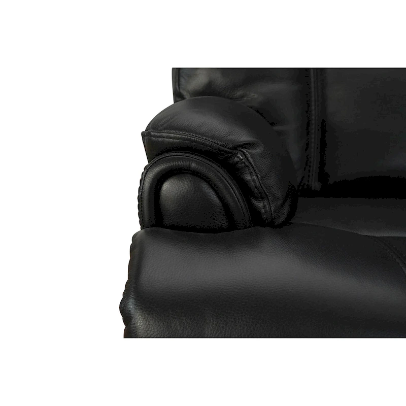 Genuine Top Grain Adjustable Headrest Extendable Footrest Zero Gravity Reclin Power Recliner