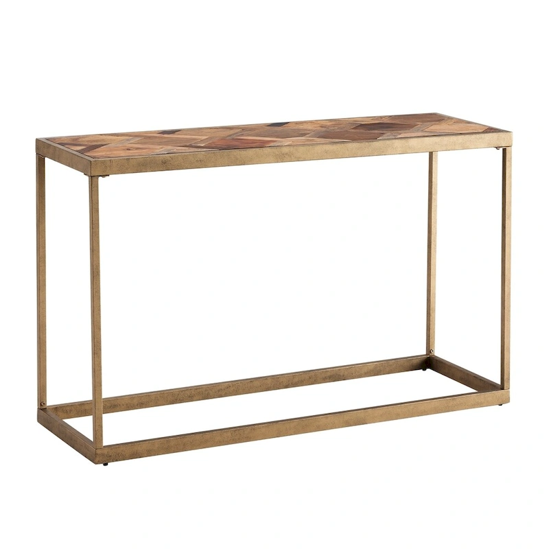 SEI Furniture Darren Modern Reclaimed Wood Console Table