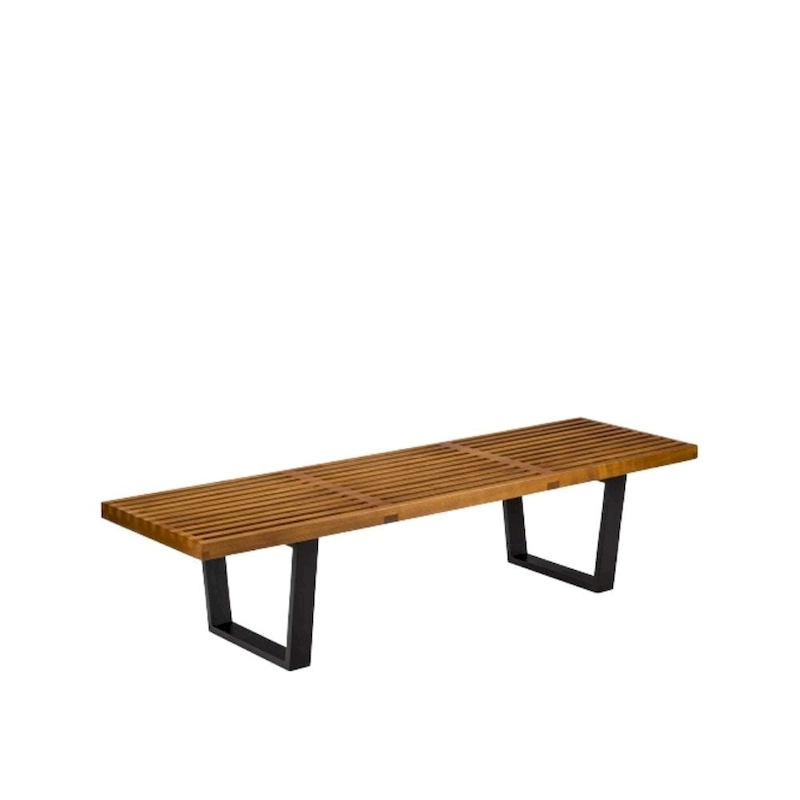 Nelson WOOD SLATE Bench (48) - 14.5Hx48Wx18.5D