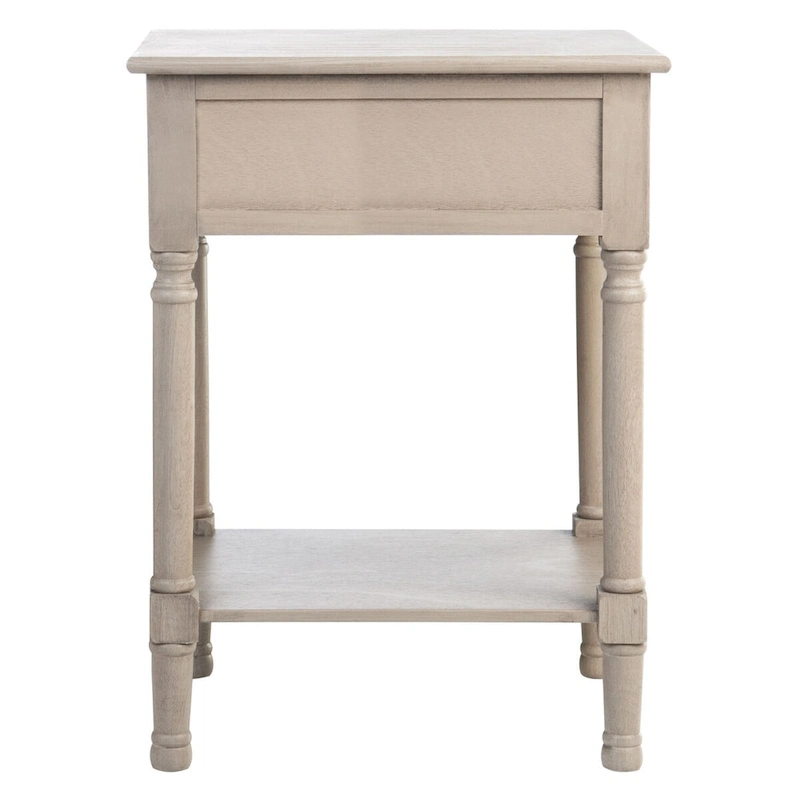 SAFAVIEH Heide 1-Drawer Accent Table - 19 W x 15.8 L x 26 H - 19Wx16Dx26H