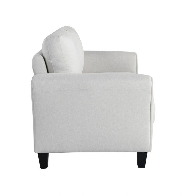 iLounge Waverly Microfiber Loveseat