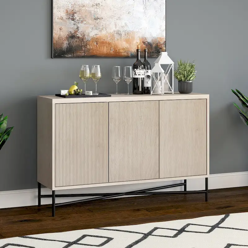 Brighton 48 Wide Rectangular Buffet Table - 47.5 Wide