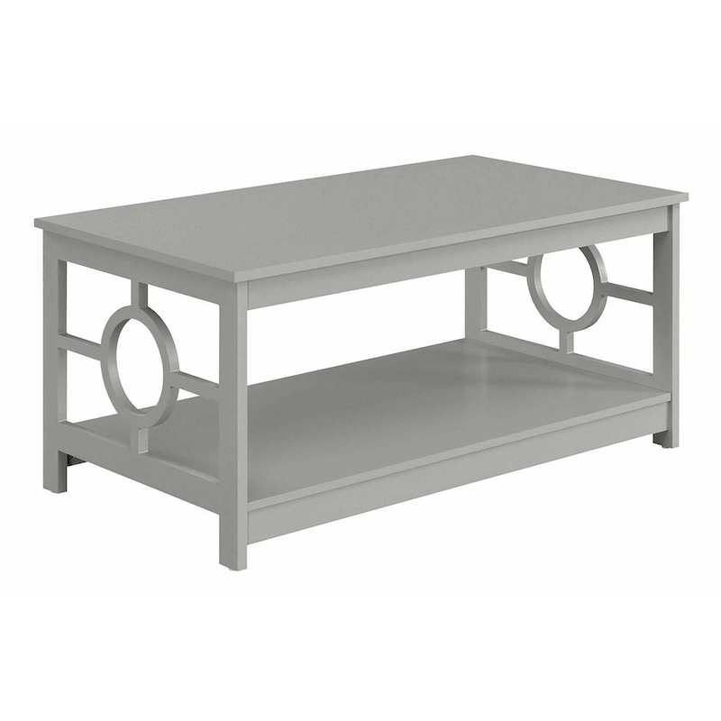 Convenience Concepts Ring Coffee Table with Shelf