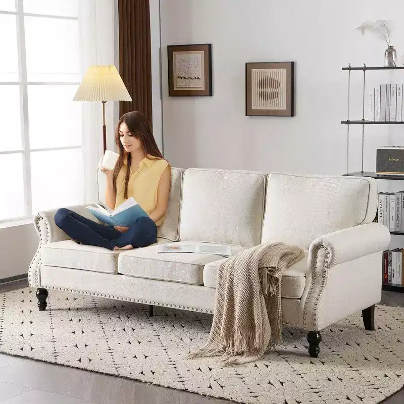 Karl Home |82.68 inch Wide 3-Seat Sofa