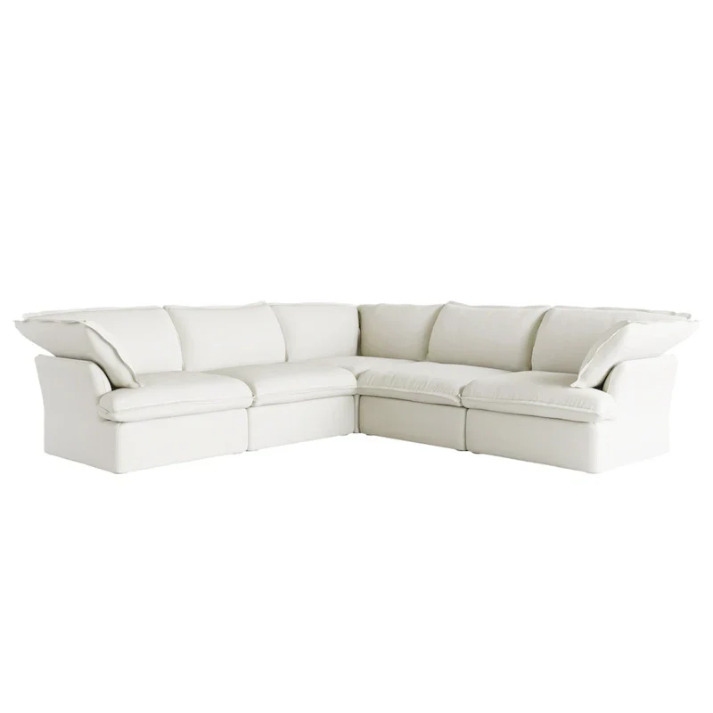 L-shape Sectional Sofa Modern Upholstered Modular Sofa