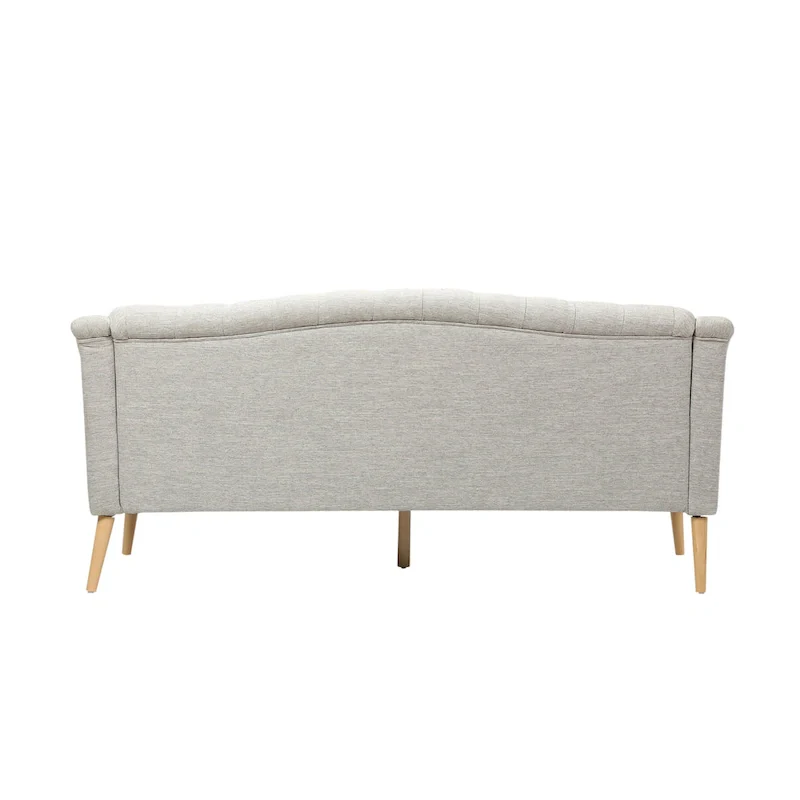 Adelia Modern 3-seat Tufted Fabric Sofa by Christopher Knight Home