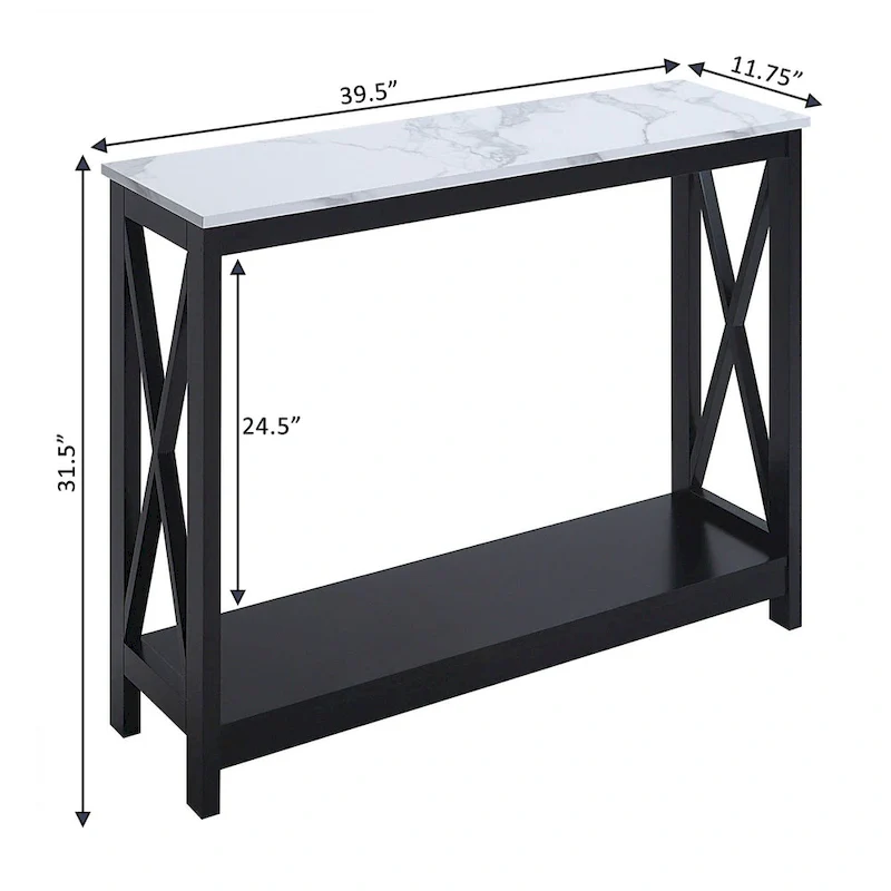 Convenience Concepts Console Table with Shelf
