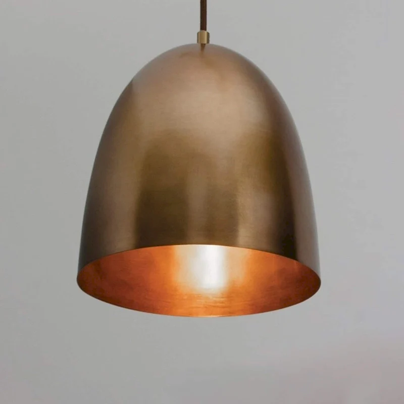 Carbon Loft O'Neill 9.5-inch Antique Brass Pendant, Antique Brass Steel Shade