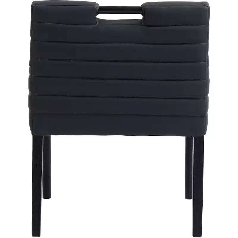 Meridian Furniture,Aimee Vegan Leather Dining Arm Chair