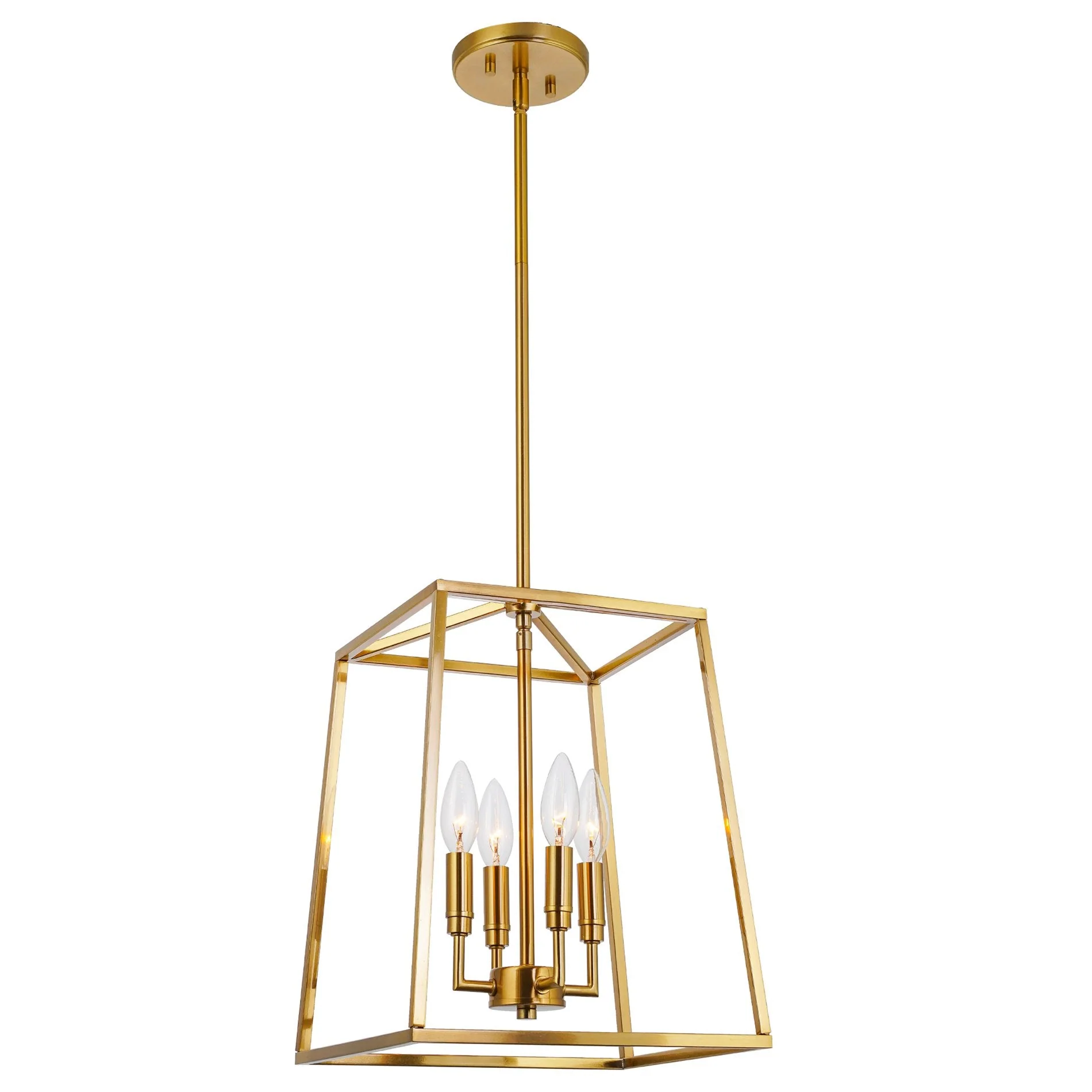 Bellevue 16 4-Light Modern Farmhouse Lantern Pendant Light