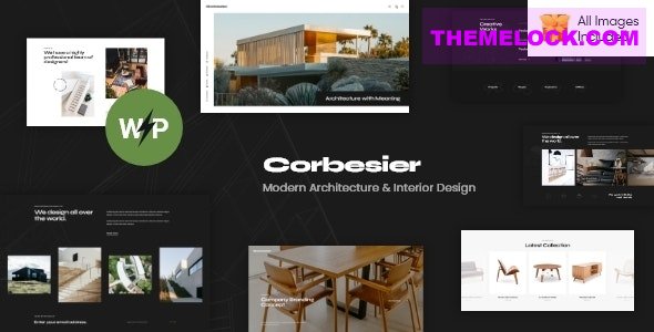 Corbesier v1.27.0 - Modern Architecture & Interior Design WordPress Theme