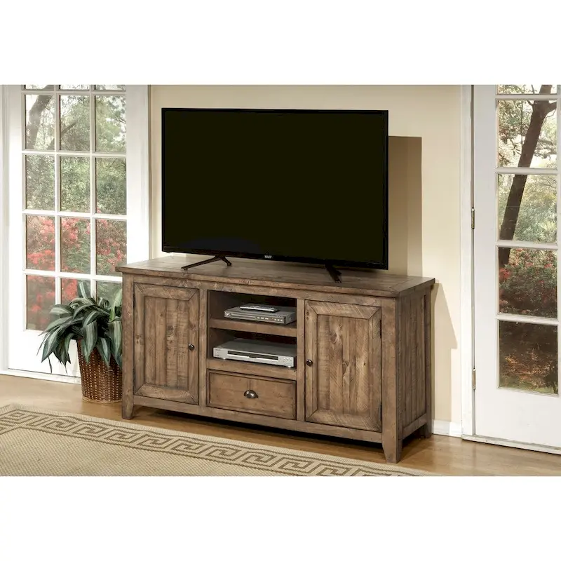 The Gray Barn Downington Solid Wood 60-inch TV Stand