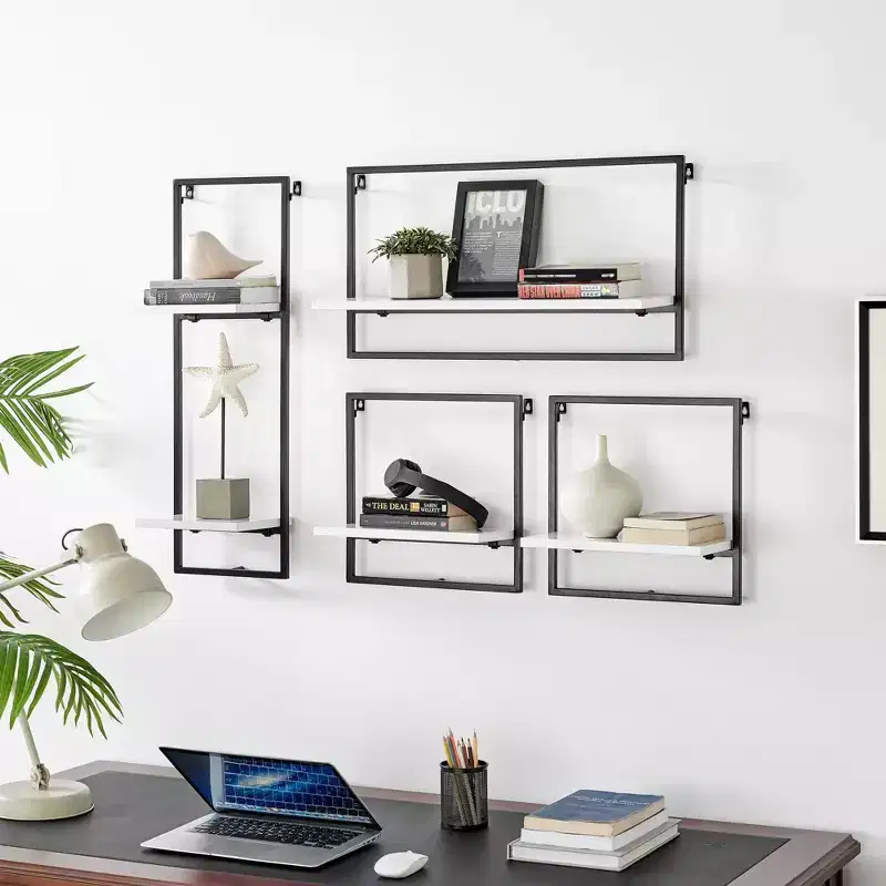 4pc Framed Wall Shelf Set - Danya B.