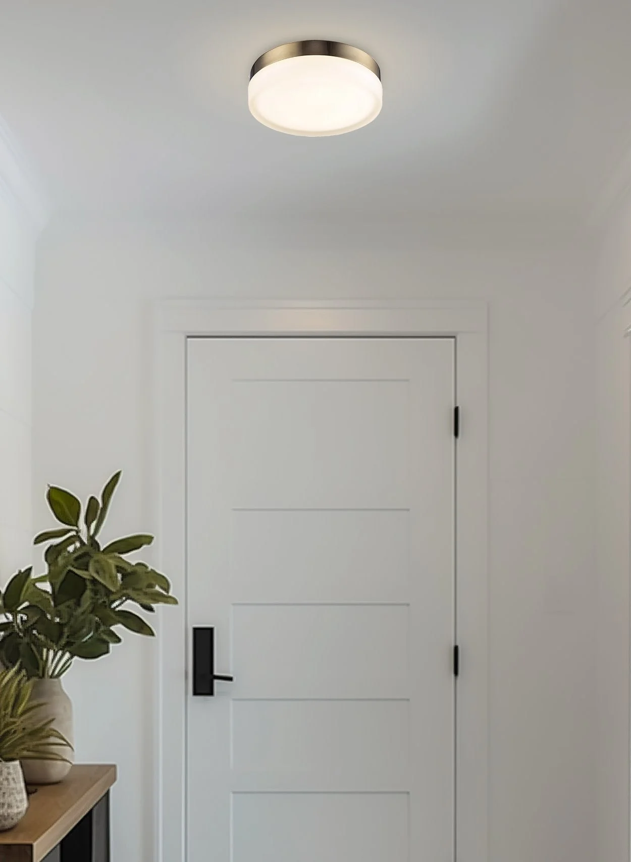 Luna 9 Modern Integrated 18W LED (180W eq.) Flush Mount Ceiling Light