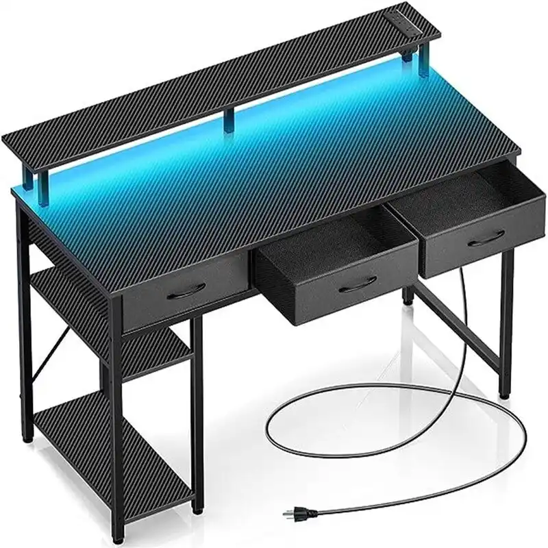 Computer Desk with Power