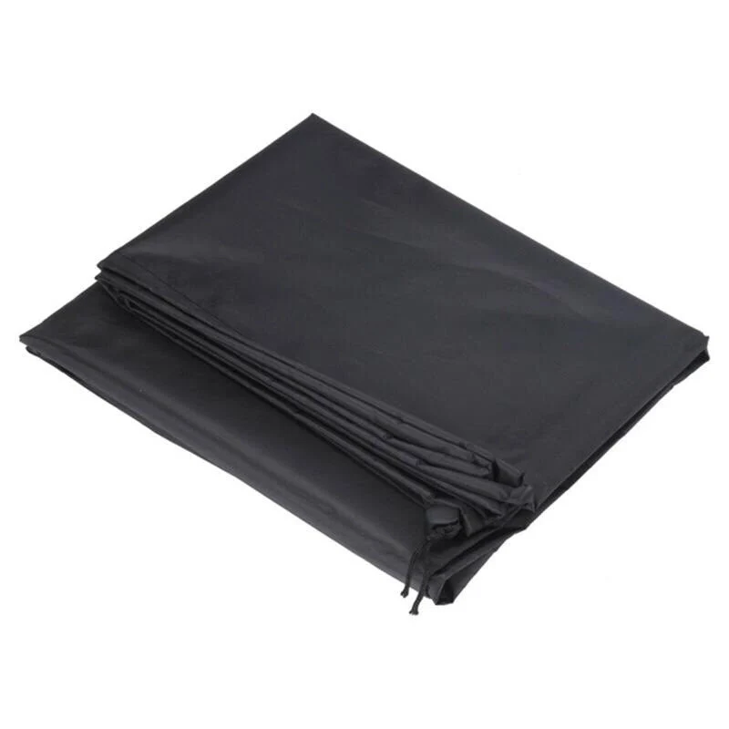Shatex 30 in. Black Durable Weather-Resistant Square Fire Pit Cover