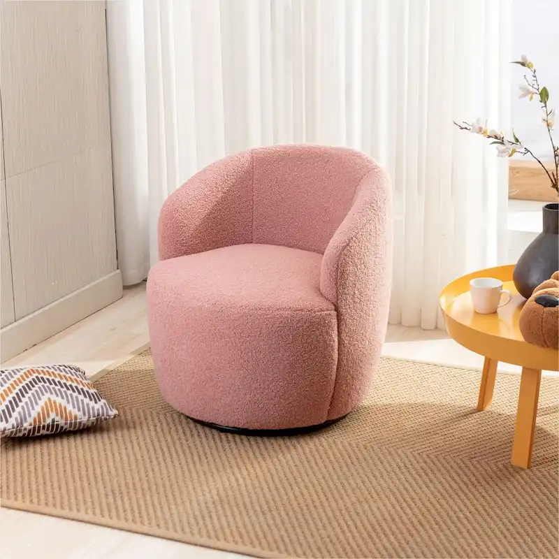 Swivel Accent Armchair Barrel Chair