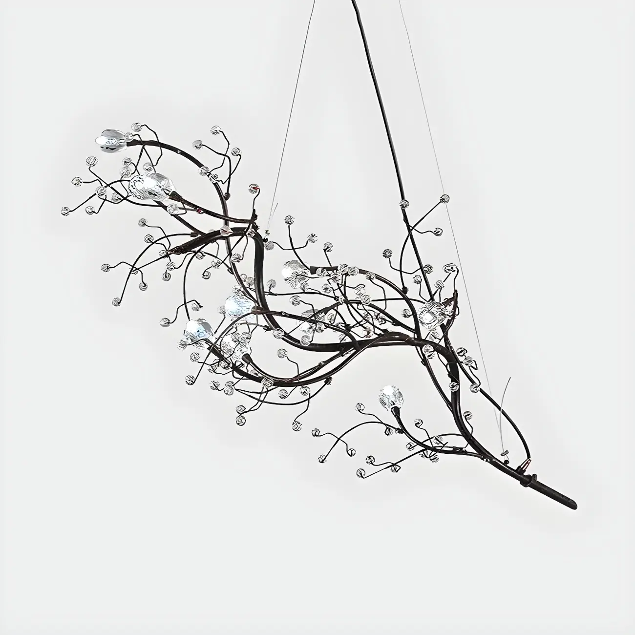 Modern Metal Branch LED Pendant Chandelier