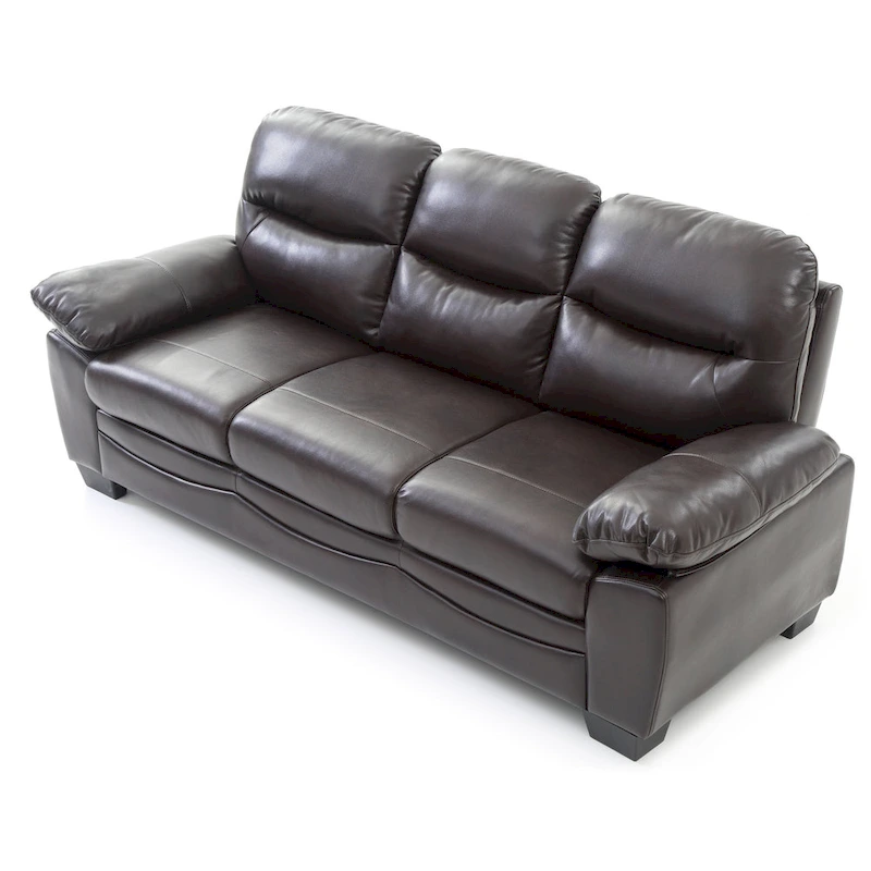 Marta Faux Leather Sofa