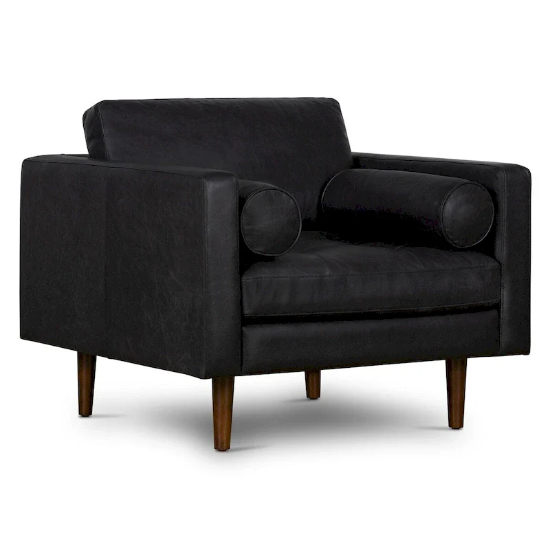 Napa Lounge Chair - Genuine Italian Leather