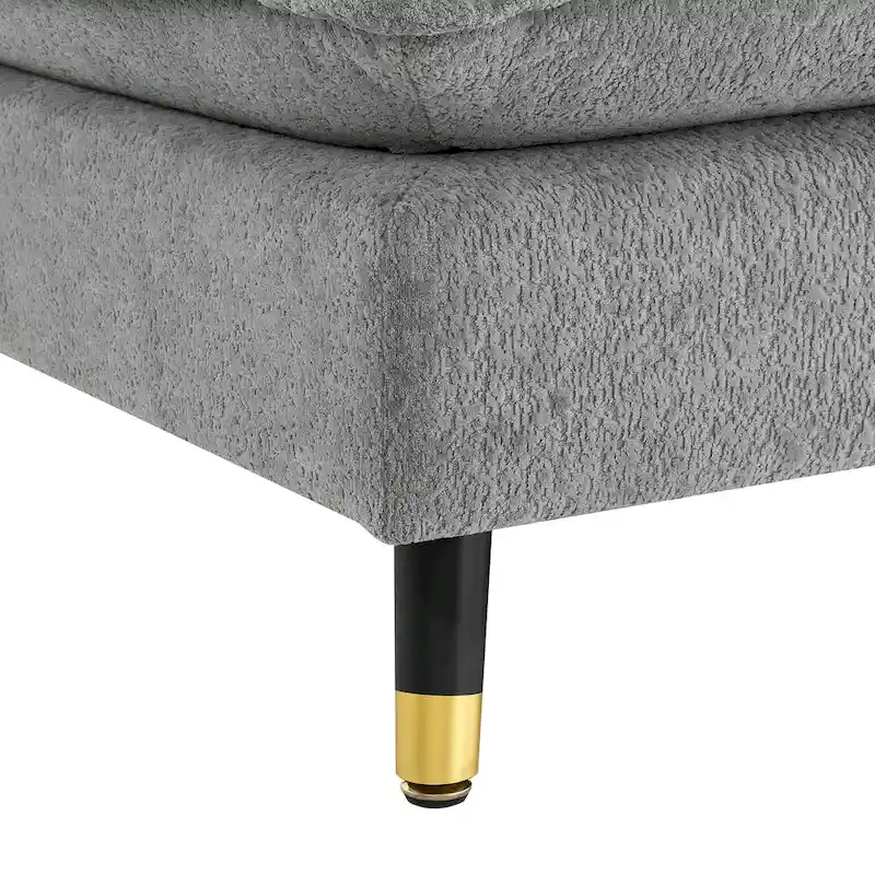 L shaped Convertible Sectional Sofa