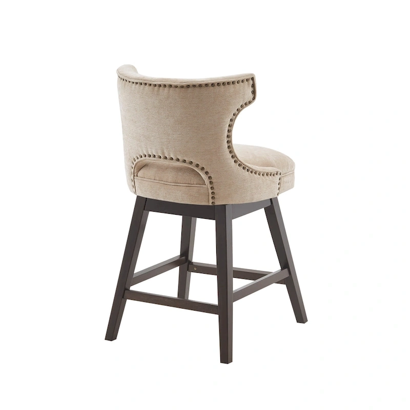 Madison Park Janet 360 degree Swivel Counter Stool