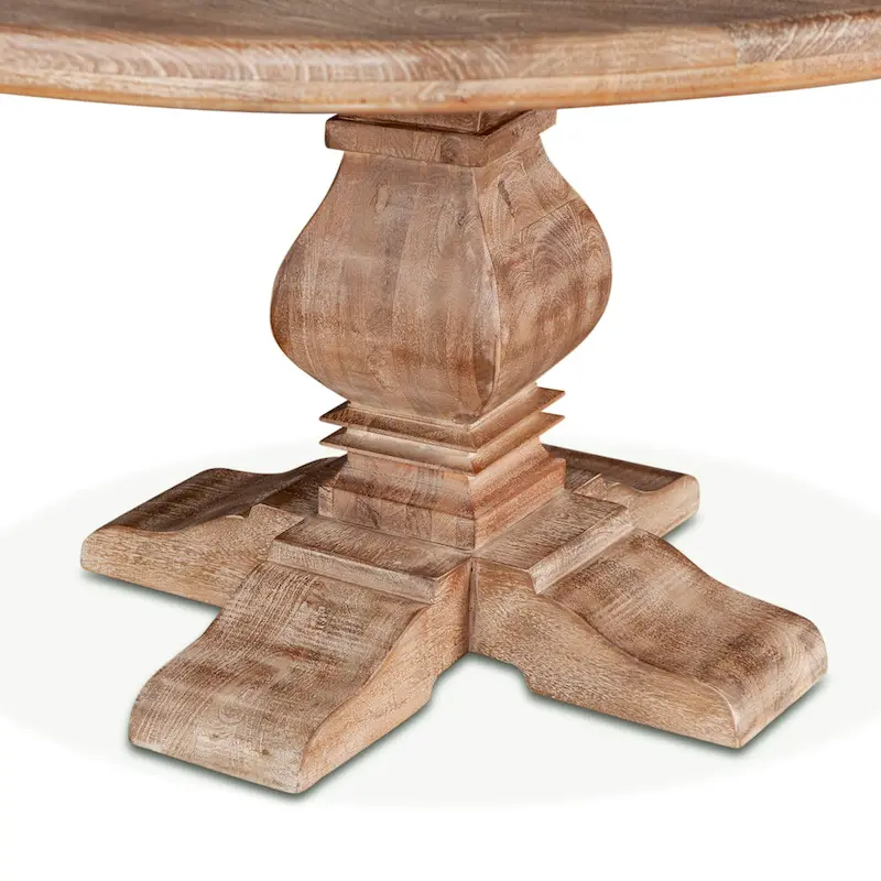 Pengrove Round Mango Wood Dining Table