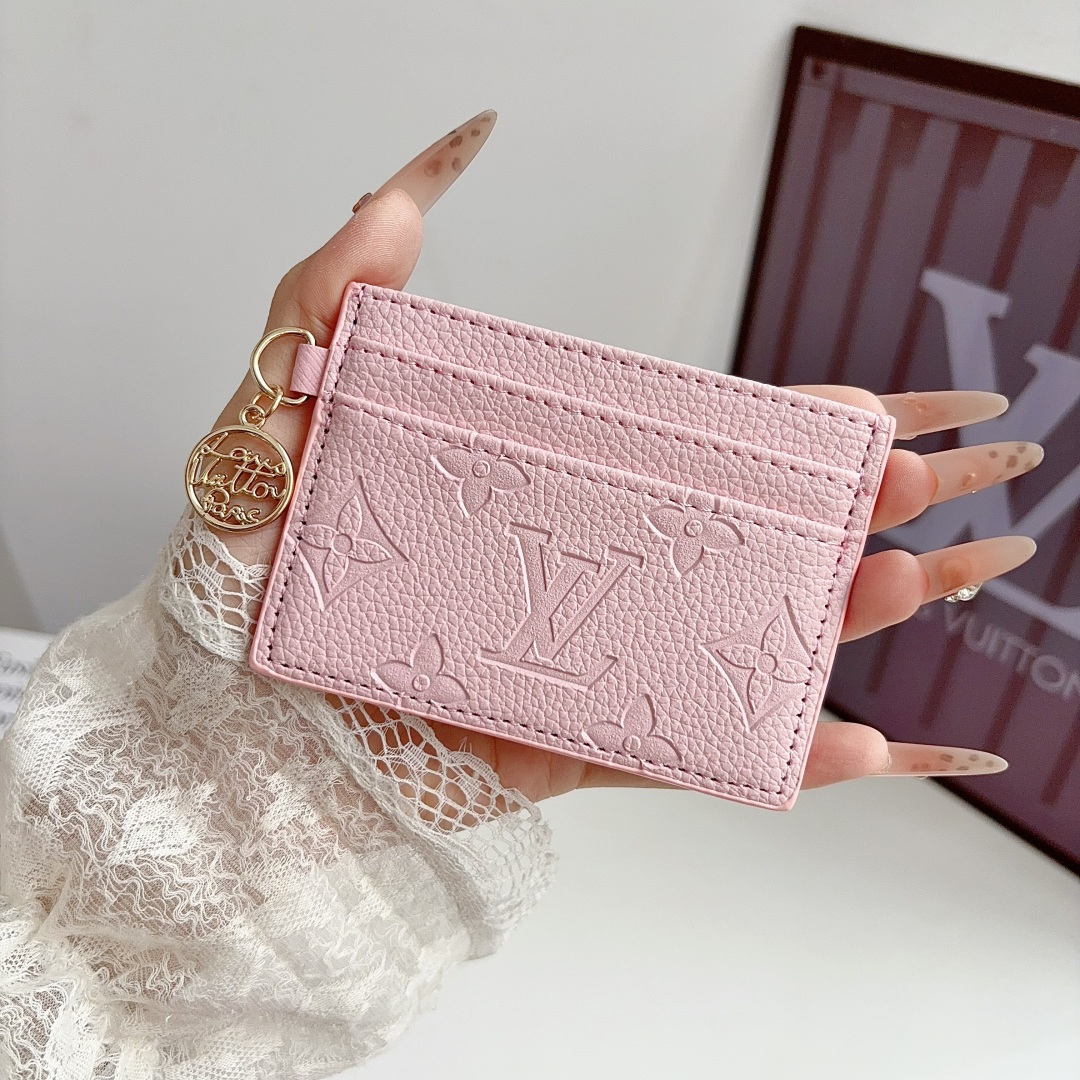 LL Embossed Medallion 05 Card Holder - Vania Cases