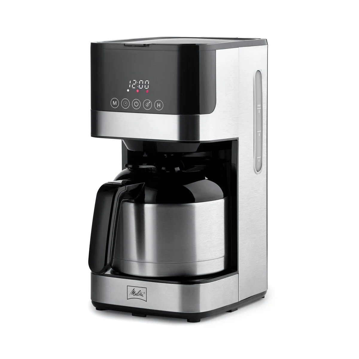 Melitta Aroma Tocco 8-Cup Drip Coffee Maker with Thermal Carafe and Touch Control Display
