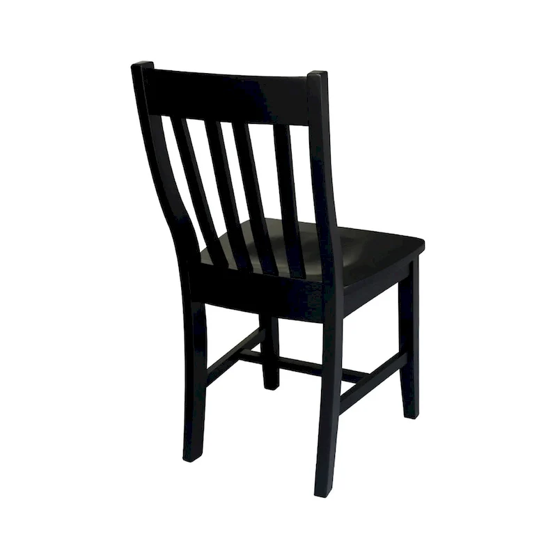 Quince Solid Wood Schoolhouse Chairs, Set of 2