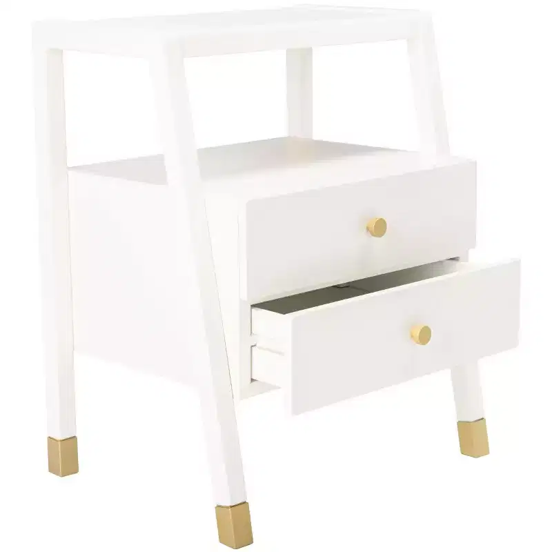 Cove 2 Drawer 1 Shelf Accent Table - ACC6602 - Safavieh
