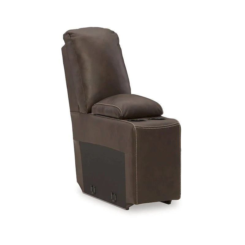 Signature Design by Ashley Dunleith 3-Piece Power Reclining Sectional Loveseat with Console