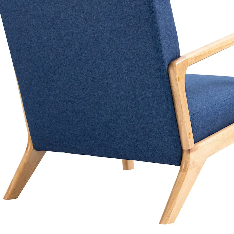 Upholstered Armchair Leisure Chair Accent Chairs Set of 2 with Pillow