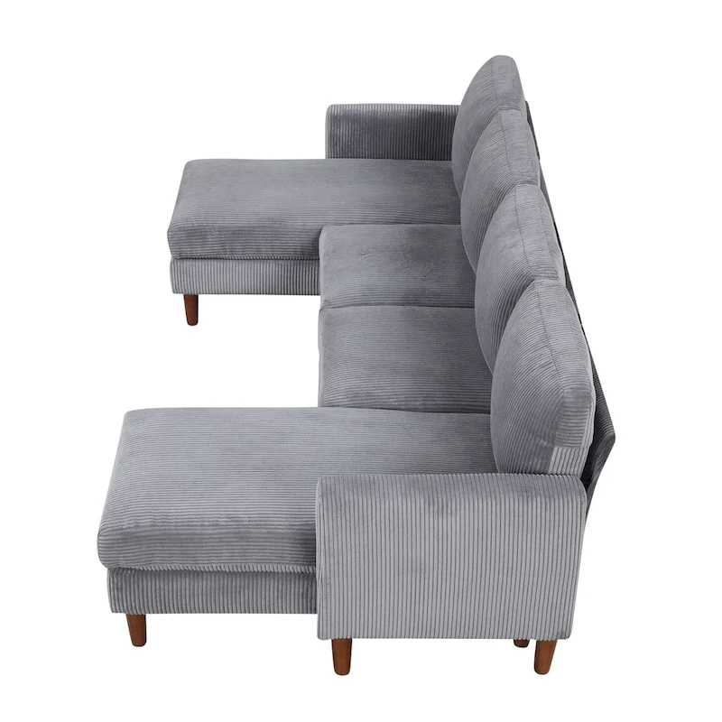 103W U-shaped Cushion Combination Sofa,