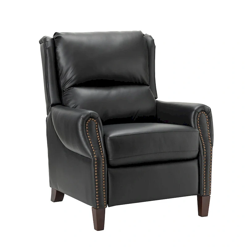Alicia 32.68  Wide Genuine Leather Manual Recliner
