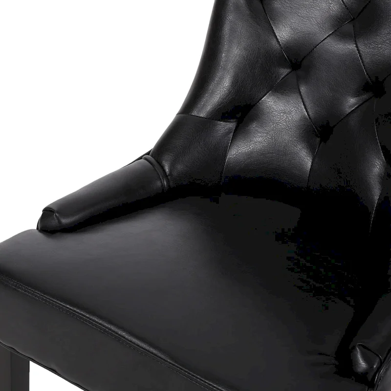 Cheney Tufted Dining Chairs (Set of 6) by Christopher Knight Home