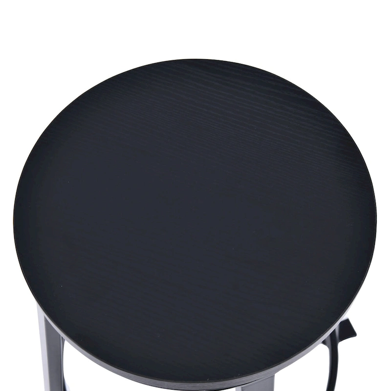 Modern Industrial 3-Piece Bistro Pub Metal Bar Table Set