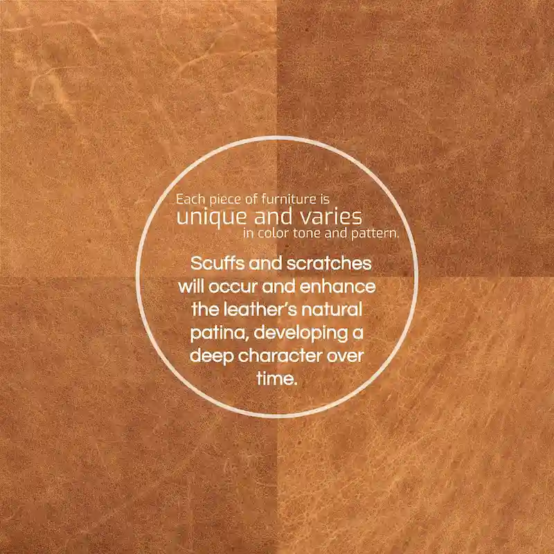 Poly & Bark Girona 88 Sofa - Full Grain Genuine Italian Leather