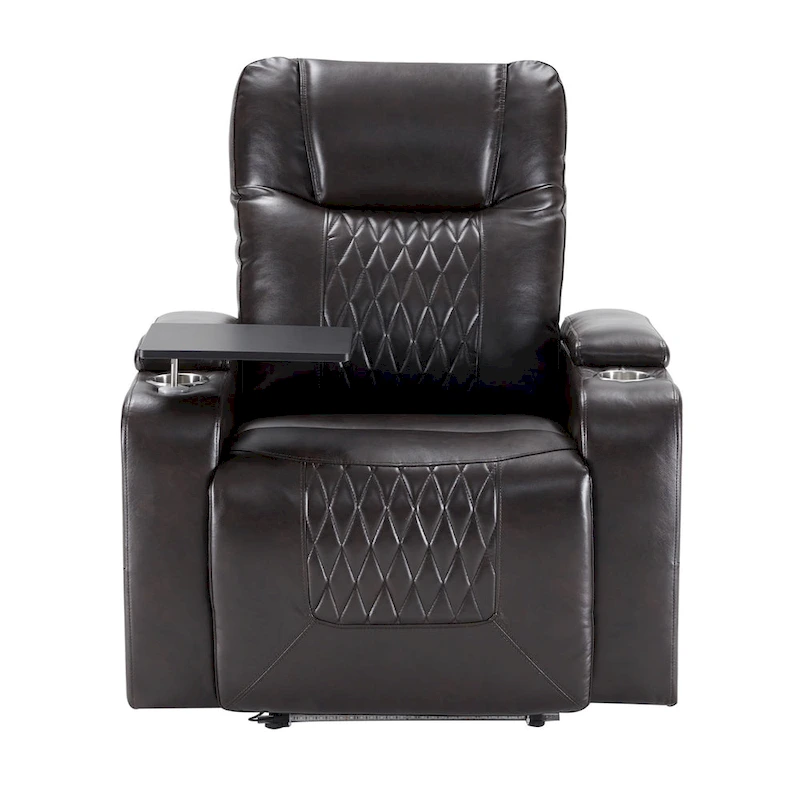 Merax PU Leather Power Motion Recliner with USB Charge Port