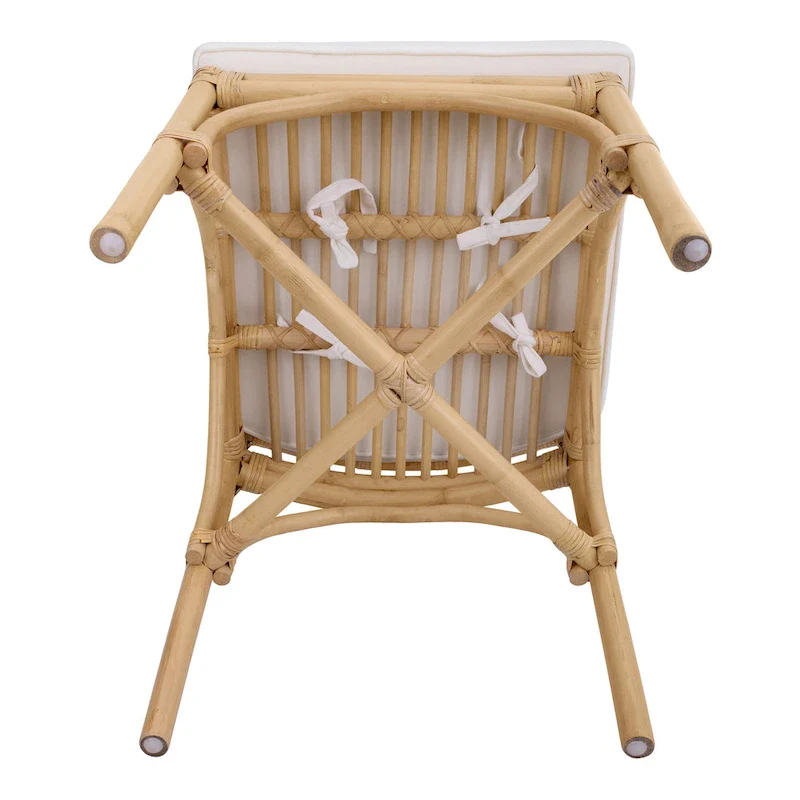 Kara Rattan Dining Side Chair, (Set of 2)