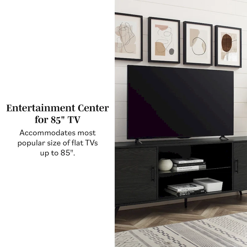 Middlebrook Designs 70-inch Mid-Century Modern TV Stand