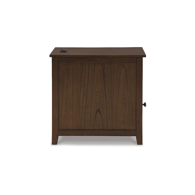 Signature Design by Ashley Treytown Chairside End Table - 16W x 24D x 24H