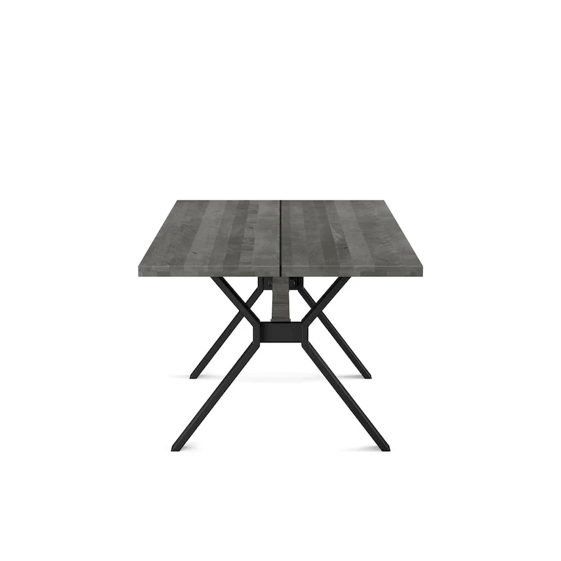 Amisco Leonie Wood Table and Snyder Chairs 7-Pieces Dining Set