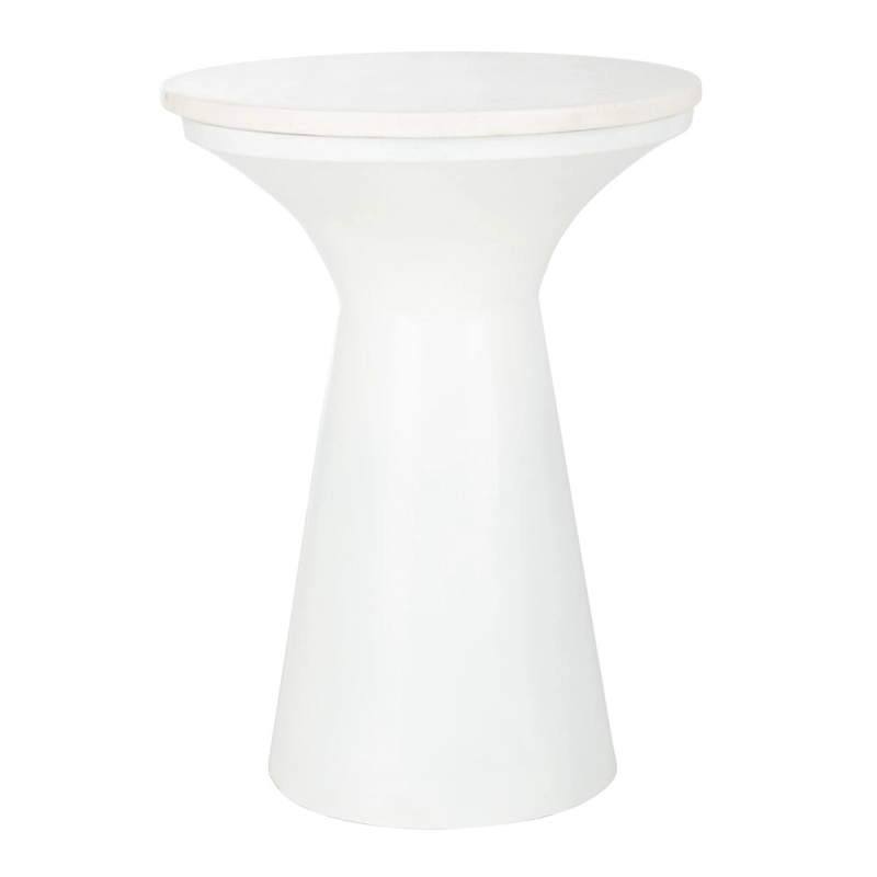SAFAVIEH Nevada Pedestal End Table - 16  x 16  x 22  - 16Wx16Dx22H