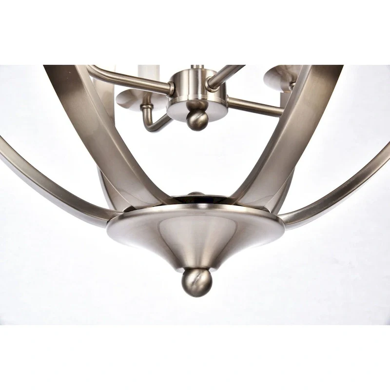 Elegant Lighting Marlow 4 Light 18  Wide Taper Candle Pendant